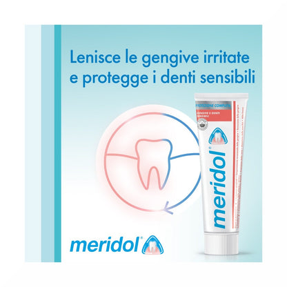 Meridol Dentifricio Protezione Completa Gengive E Denti Sensibili 75ml