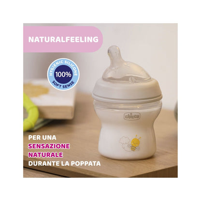 Chicco Biberon Natural Feeling Flusso Lento 150ml 0 Mesi+