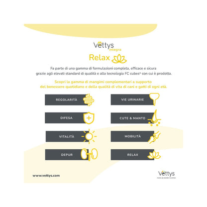 Vettys Integra Relax Per Cani 30 Compresse