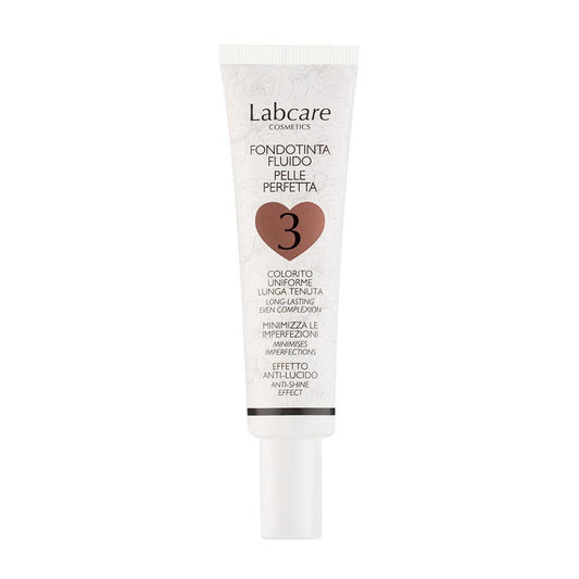 Labcare Fondotinta Fluido Pelle Perfetta Tonalità 3 30ml