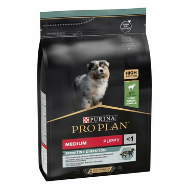 Purina Pro Plan Medium Puppy Sensitive Digestion Cibo Secco Con Agnello Per Cuccioli Taglia Media Sacco 3 kg