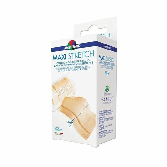 Master-Aid Maxi Stretch Cerotto A Taglio In Tessuto Elastico 100x6cm
