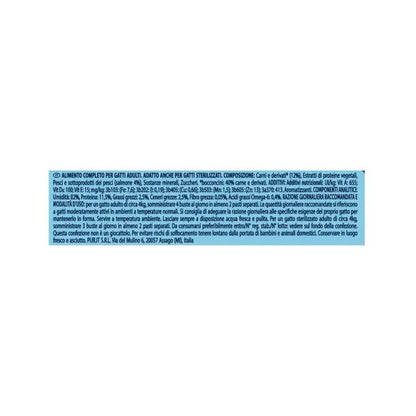 Purina Felix Le Ghiottonerie Gusto Salmone Cibo Umido Gatti Adulti Busta 85g