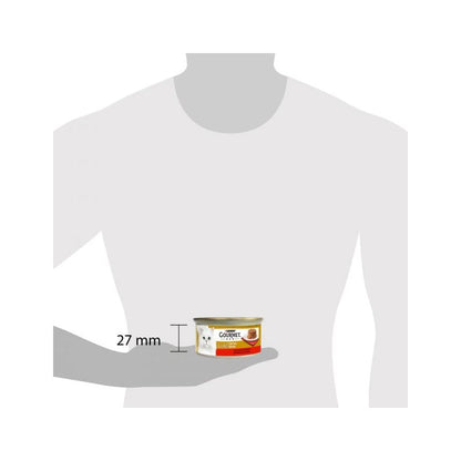 Purina Gourmet Gold Tortini Con Manzo E Pomodori Per Gatti Lattina 85g