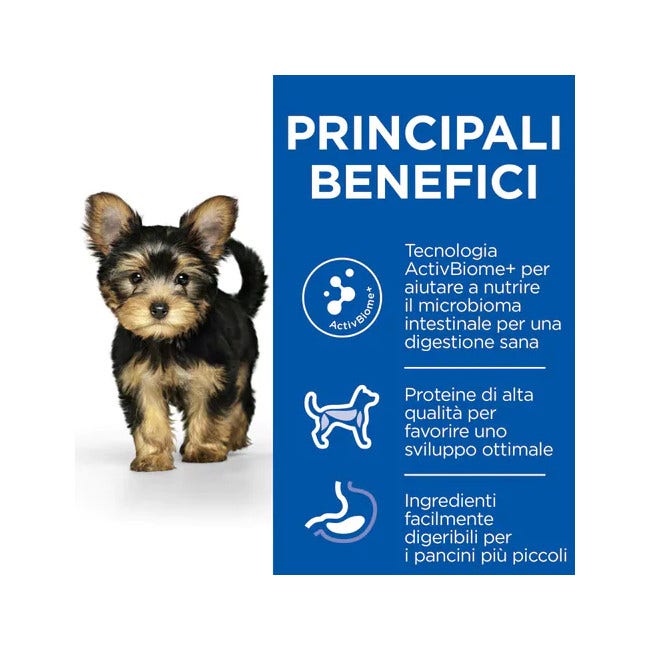Hill's Science Plan Perfect Digestion Crocchette Pollo E Riso Integrale Per Cani Cuccioli Taglia Small Sacco 1,5 Kg