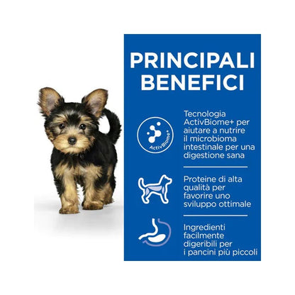 Hill's Science Plan Perfect Digestion Crocchette Pollo E Riso Integrale Per Cani Cuccioli Taglia Small Sacco 1,5 Kg