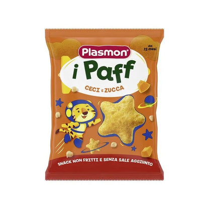 Plasmon Paff Stelline Ceci E Zucca 12M+ 15g