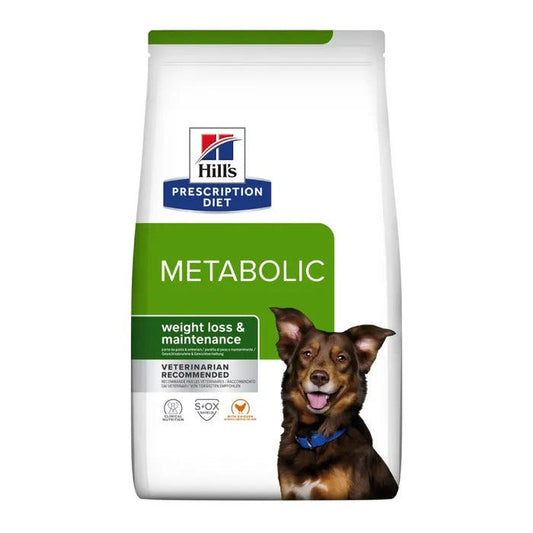 Hill's Prescription Diet Metabolic Crocchette Al Pollo Per Cani Sacco 12kg