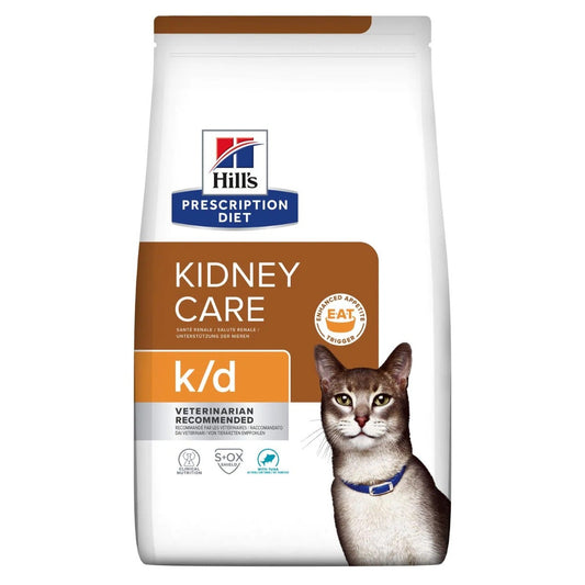 Hill's Prescription Diet K/d Alimento Per Gatti Con Tonno 3kg