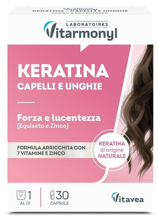 Vitarmonyl Optima Beauty Capelli & Unghie Keratina 30 Capsule