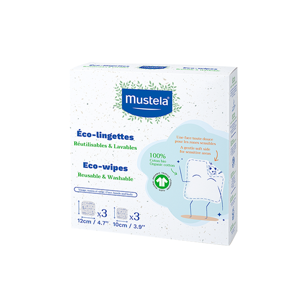 Mustela Salviette Riutilizzabili 6 Pezzi