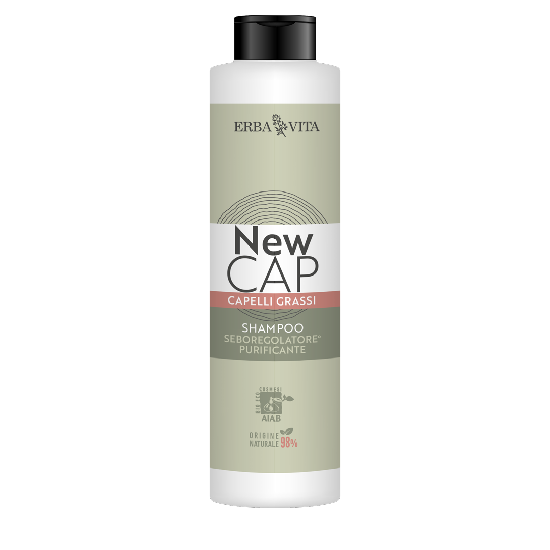 Erba Vita New Cap Shampoo Capelli Grassi 250ml