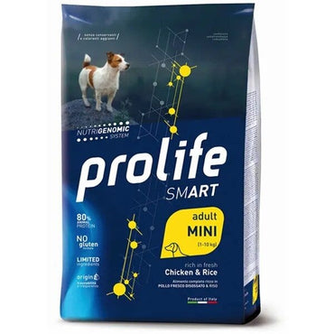 Prolife Dog Smart Chicken & Rice Cibo Secco Per Cani Adulti Taglia Medium/Large Sacco 2,5 Kg
