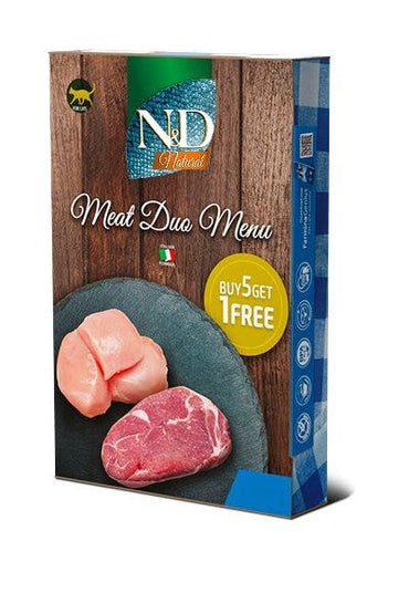 Farmina N&D Meat Duo Menu Per Gatti 6 Lattine