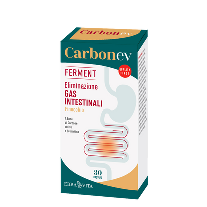 Erba Vita Carbon Ev Ferment 30 Capsule