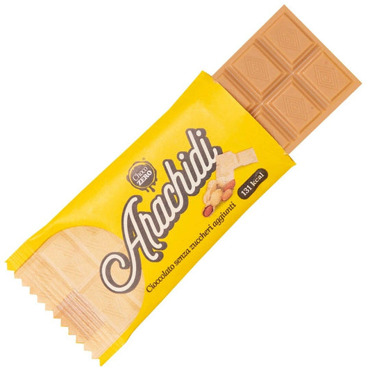 Choco Zero Tavoletta Cioccolato E Arachidi Senza Zuccheri Aggiunti 25g