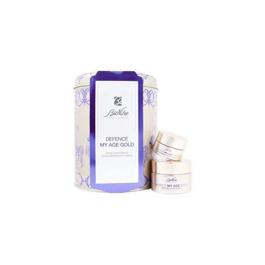 Bionike Cofanetto Defence My Age Gold Crema Ricca Viso 50ml + Crema Occhi/Labbra 15ml
