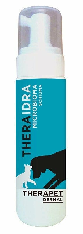 Therapet Dermal Theraidra Microbioma Schiuma Per Cani/Gatti 200ml