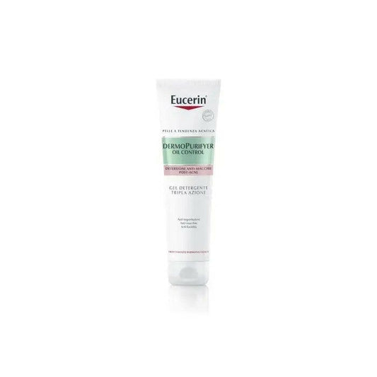 Eucerin DermoPurifyer Oil Control Gel Detergente Tripla Azione 150ml