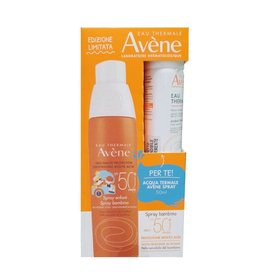 Eau Thermale Avène Kit Spray Bambino SPF50+ 200 ml +  Eau Thermale Avène Spray 50 ml
