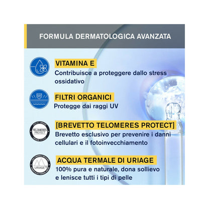 Uriage Bariesun Crema Idratante Viso 50ml SPF50+