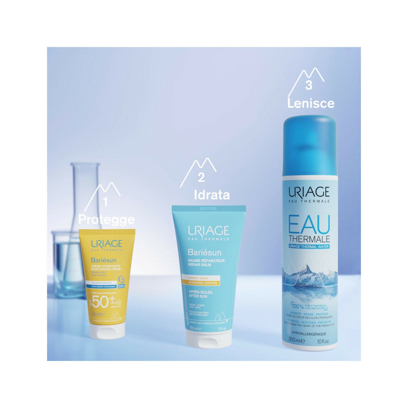 Uriage Bariesun Crema Idratante Viso 50ml SPF50+