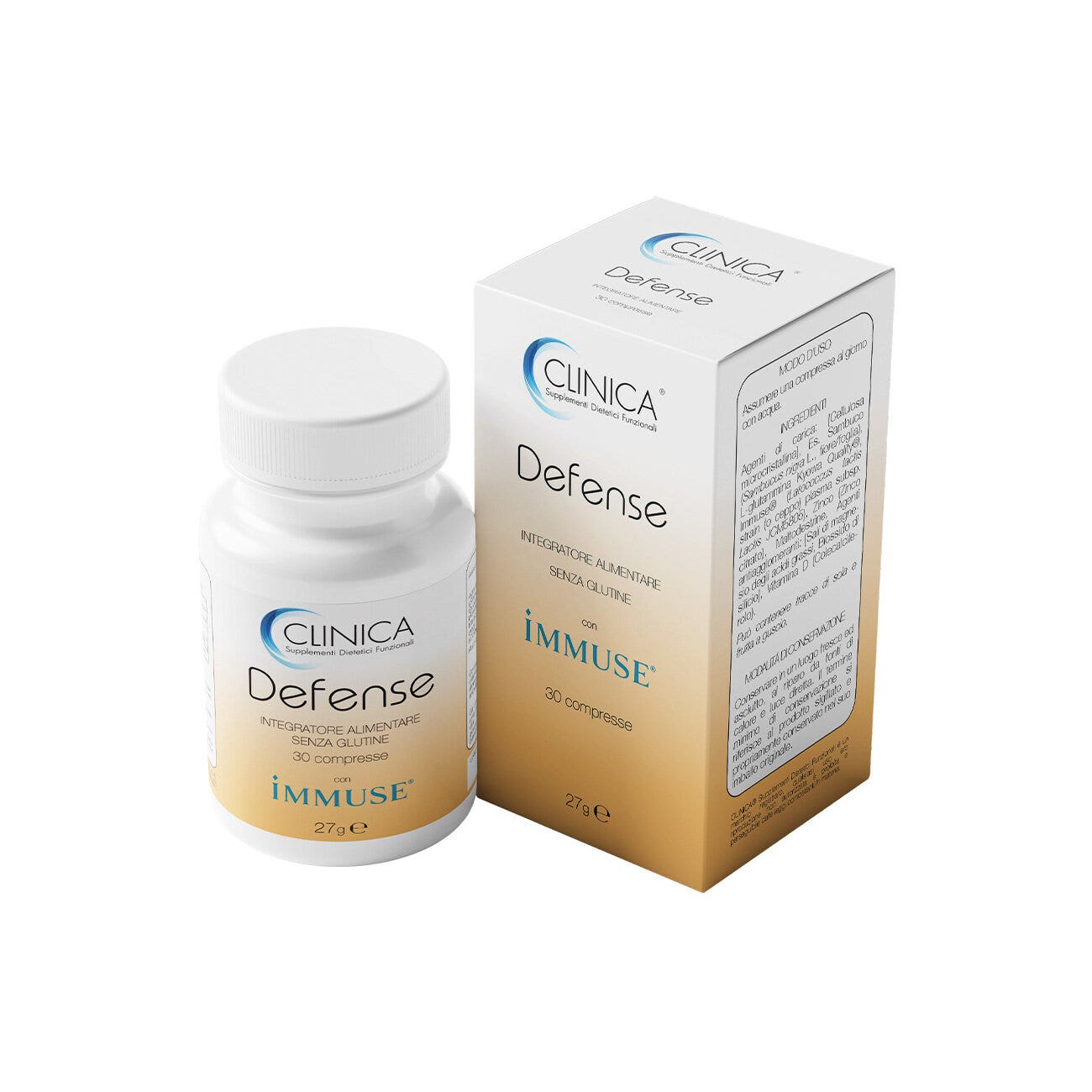Clinica Defense - difese immunitarie - 30 compresse = 1 mese di trattamento