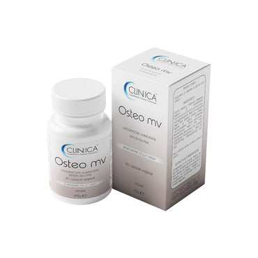 Clinica Osteo mv - ossa - 60 capsule vegetali =  1 mese di trattamento