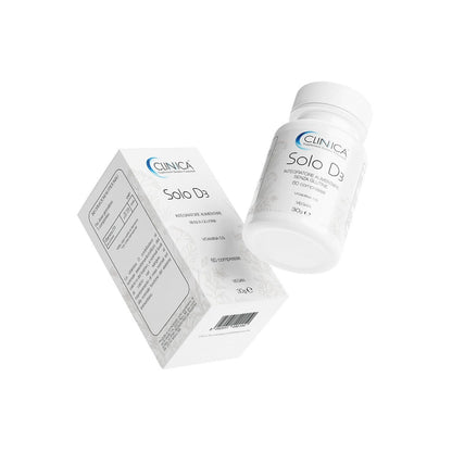Clinica Solo D3 - vitamina D3 - 60 compresse = 2 mesi di trattamento