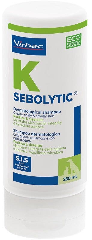 Virbac Sebolytic Shampoo Cane e Gatto 250ml