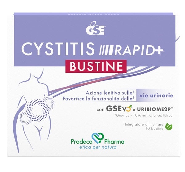 Gse Cystitis Rapid+ 10 Bustine