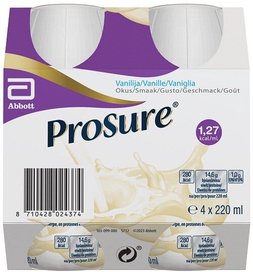 Abbott ProSure Gusto Vaniglia 4x220ml