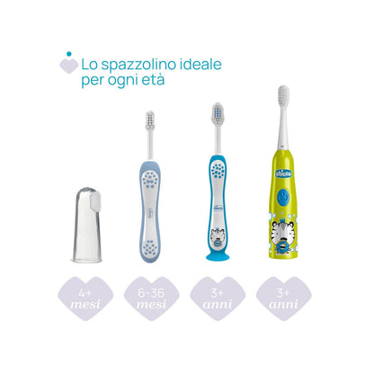 Chicco Spazzolino Primi Denti 6-36 Mesi Indigo