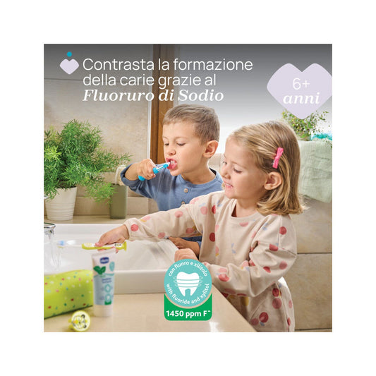 Chicco Dentifricio 6+ Anni Gusto Menta Dolce 50ml