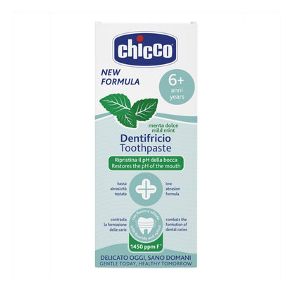 Chicco Dentifricio 6+ Anni Gusto Menta Dolce 50ml