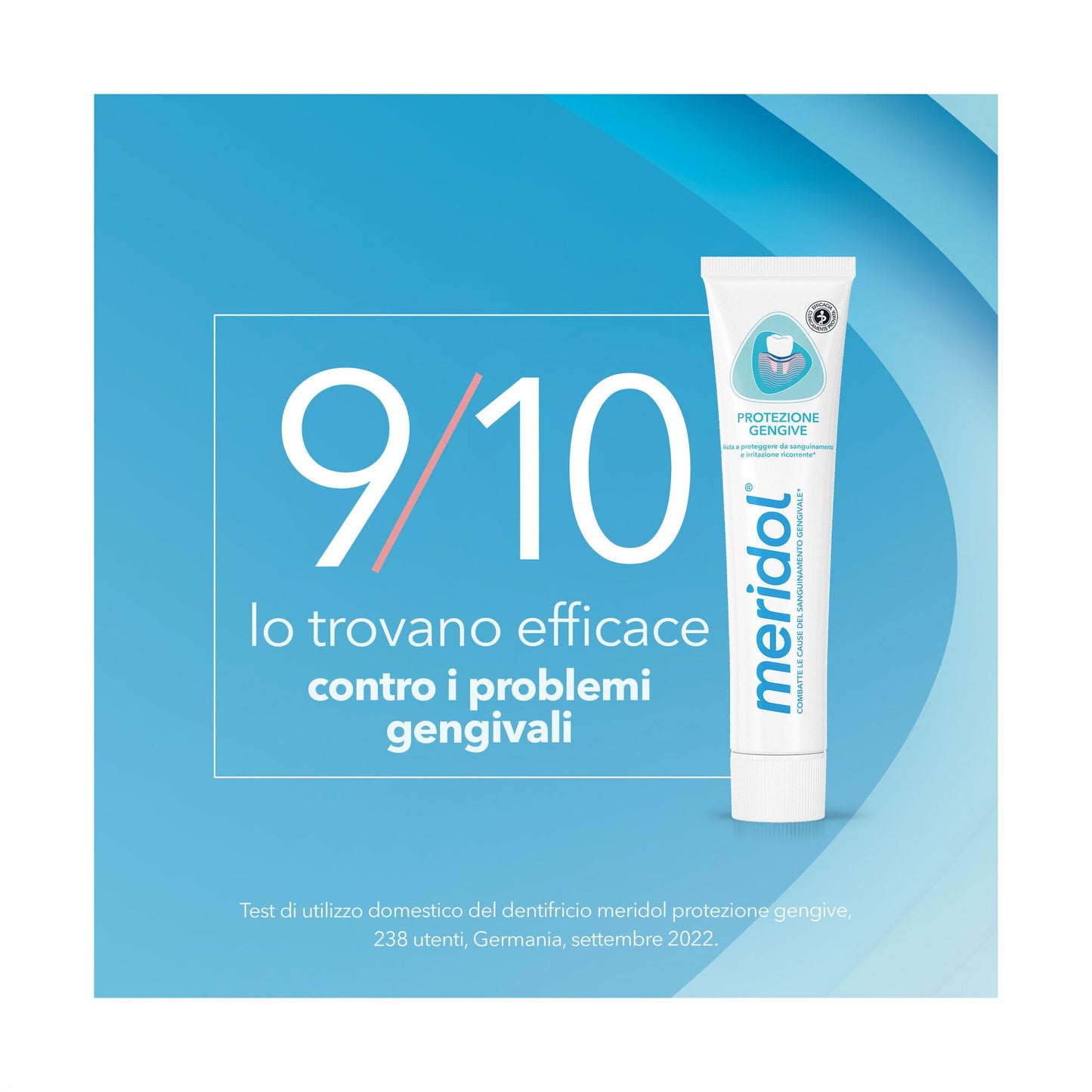 Meridol Dentifricio Protezione Gengive con Effetto Antibatterico 75ml
