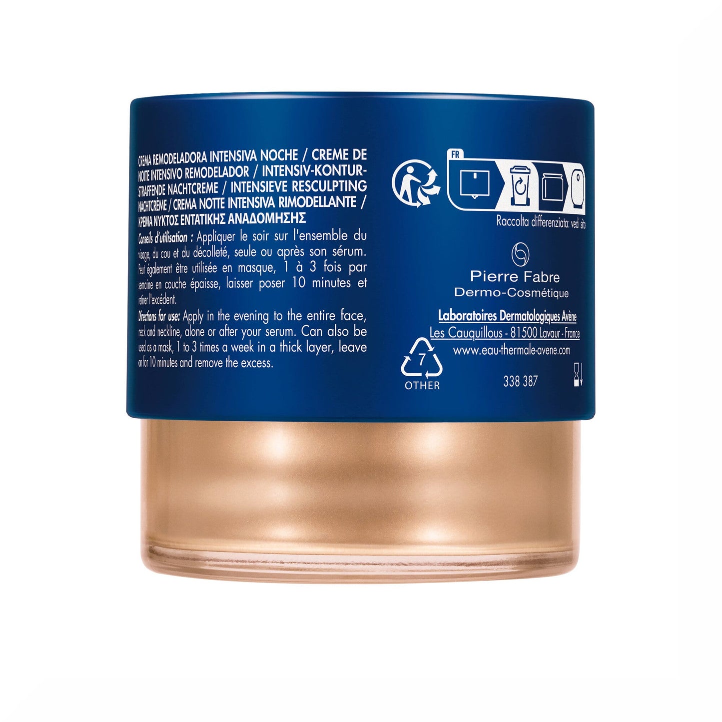 Eau Thermale Avene Dermabsolu Crema Notte Intensiva Rimodellante Anti-Età 40ml