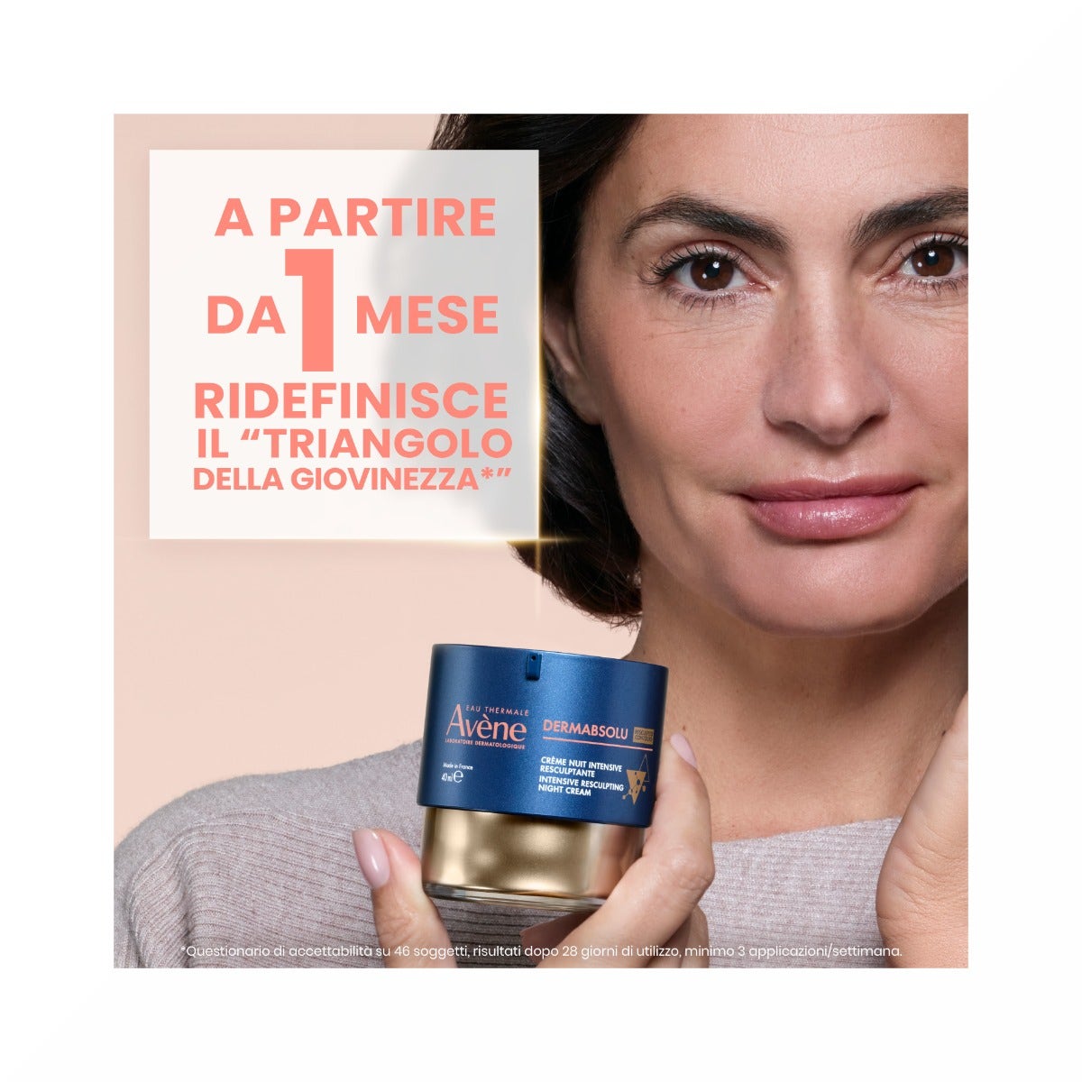 Eau Thermale Avene Dermabsolu Crema Notte Intensiva Rimodellante Anti-Età 40ml