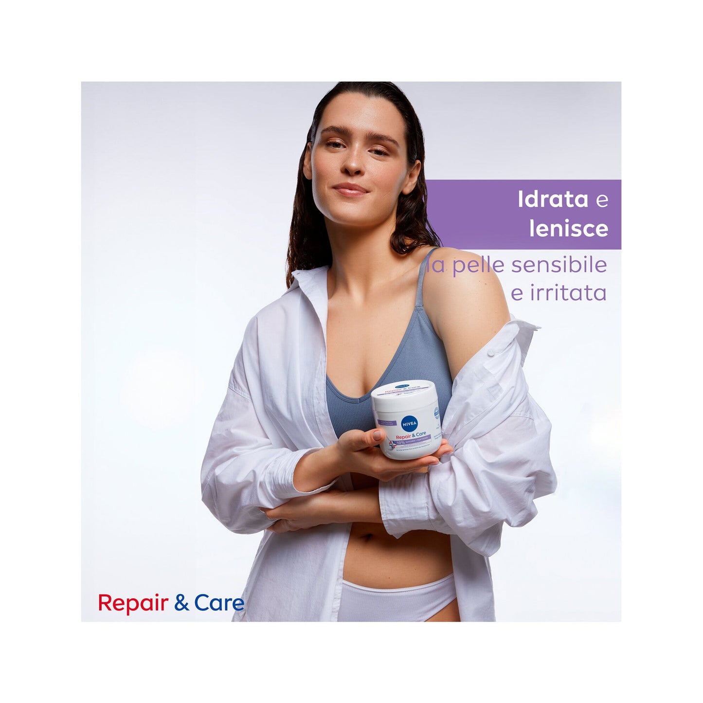 Nivea Repair Care Crema Corpo Per Pelli Irritate 400ml