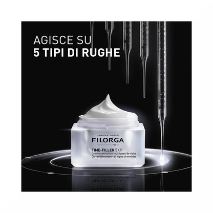 Filorga Time-Filler 5XP Crema Correttiva Per Tutti i Tipi di Rughe Viso e Collo 50ml
