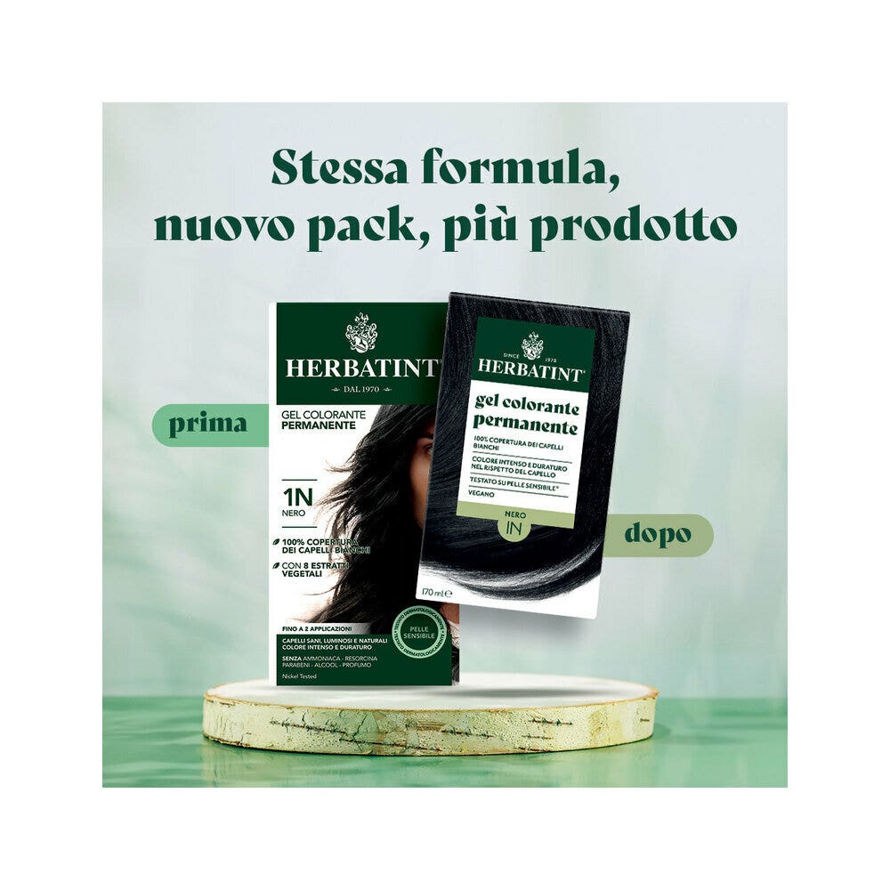 Herbatint Gel Colorante Permanente 1N Nero 170ml