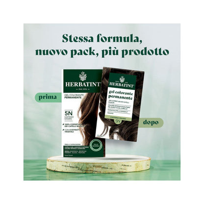 Herbatint Gel Colorante Permanente 5N Castano Chiaro 170ml