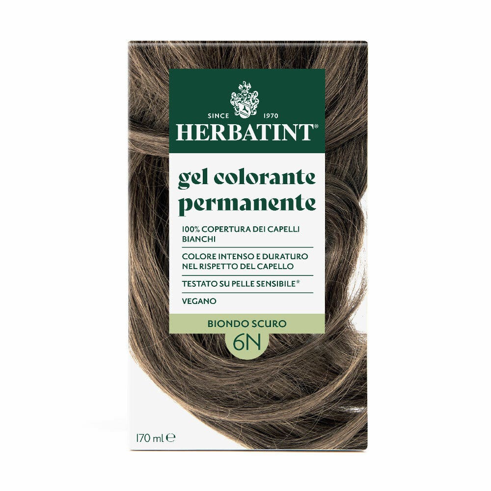 Herbatint Tintura Per Capelli Gel Permanente 6N Biondo Scuro 170ml