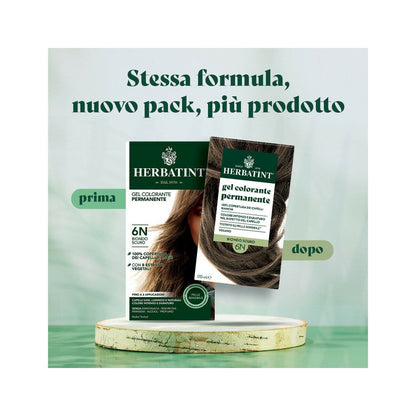 Herbatint Tintura Per Capelli Gel Permanente 6N Biondo Scuro 170ml
