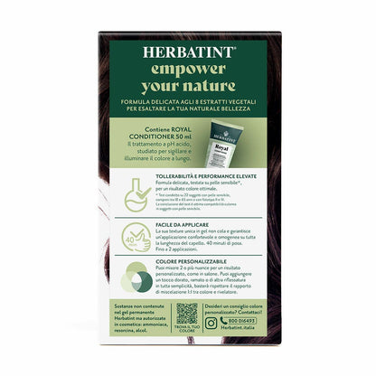 Herbatint Gel Colorante Permanente 4M Castano Mogano 170ml