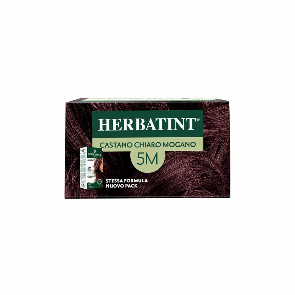 Herbatint Gel Colorante Permanente 5M Castano Chiaro Mogano 170ml