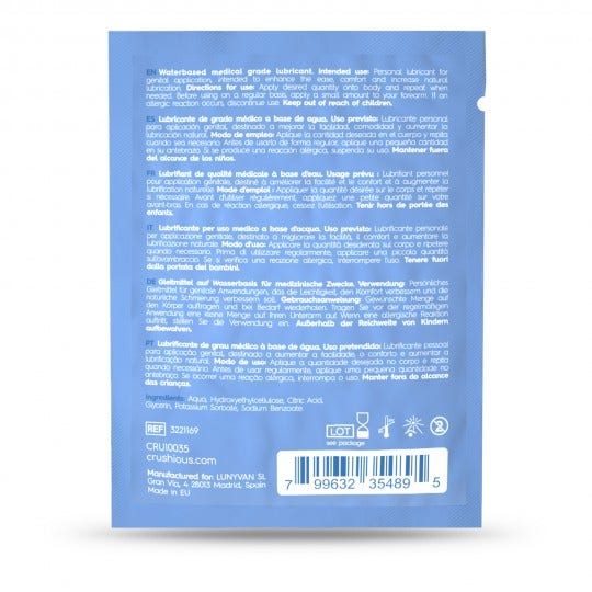 Crushious Lubrificante a Base di Acqua 4ml