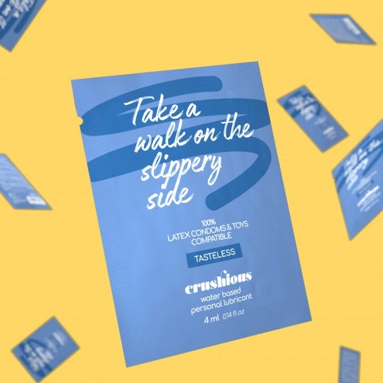 Crushious Lubrificante a Base di Acqua 4ml