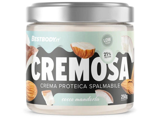 Bestbody Cremosa Crema Proteica Spalmabile 250g Cocco Mandorla