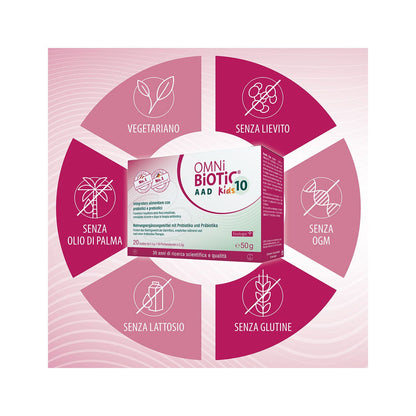Omni Biotic 10 AAD Kids 20 Bustine Da 25g